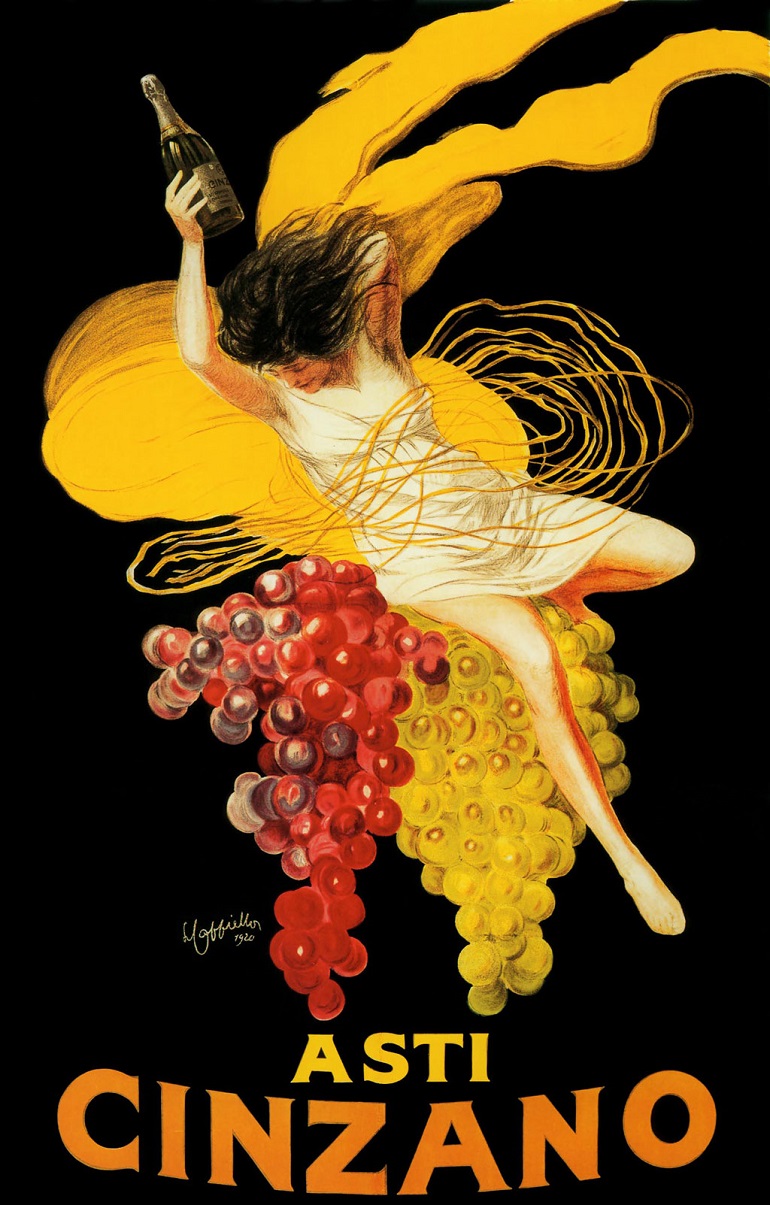 Poster Cinzano designed by Cappiello